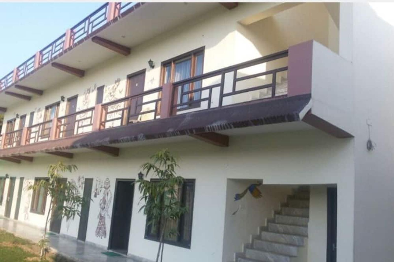 Ramayana hotel Khajuraho exterior with garden rooms